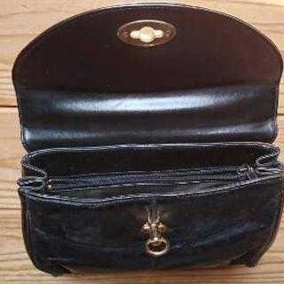 新品🍒黒皮バッグ🎉の画像