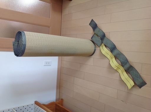 中古　長さ5メートル畳ラグ\u0026畳のヘリ