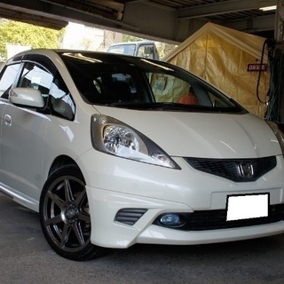 フィットL レイズ17インチホイール エアロ ナビ ETC 車検...