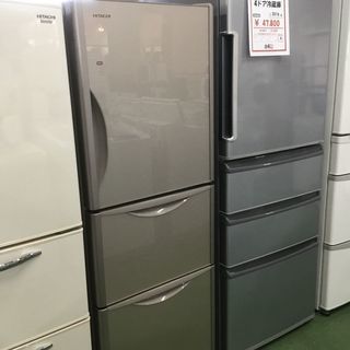 美品！日立 HITACHI ノンフロン 冷凍 冷蔵庫 R-S2700FV 真空チルド 3ドア冷蔵庫 15年製 265L