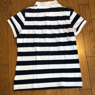 RALPH LAUREN ネイビーボーダーポロ(^^♪の画像