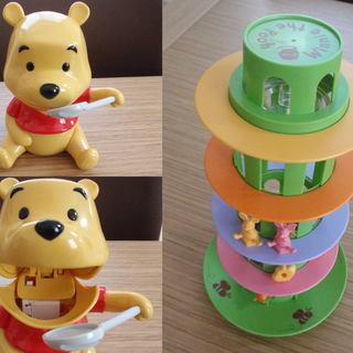 【終了しました】くまのプーさんのゲームと貯金箱の画像