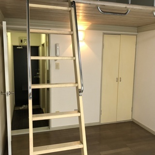 １Ｋロフト付きのきれいなお部屋です。の画像