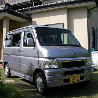 ホンダ　バモス　HM1　グレー
