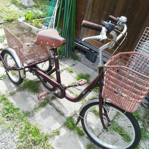 三輪自転車三輪車大人用 (TNKMHR) 東広島の三輪車の中古あげます