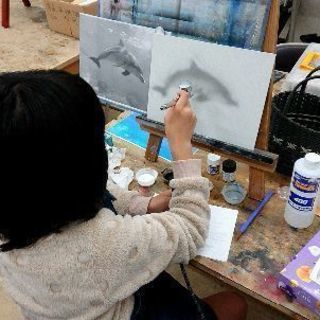 小学生から！藤沢エアブラシ教室(1回30分月2回月謝2200円)...