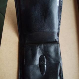 crocodile☆折り畳み財布☆小銭入れ付きの画像