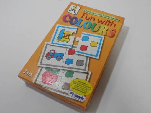 子供英語　知的玩具 Frank Fun with COLOURS カード遊び 色選び