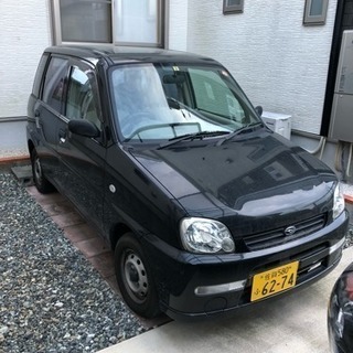 H19年式 スバル プレオ 黒 低走行2.7万kmの画像