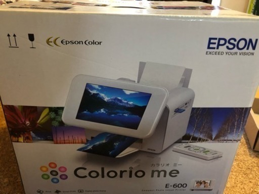 EPSON インクジェットプリンタ colorio me E-600