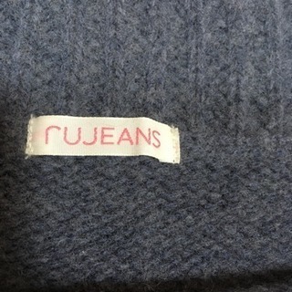 ★ru jeans★シンプルボートネックニットの画像