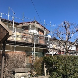仮設足場の職人さん募集！の画像