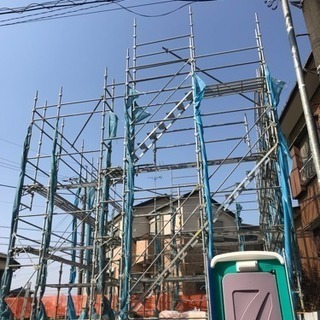 仮設足場の職人さん募集！の画像