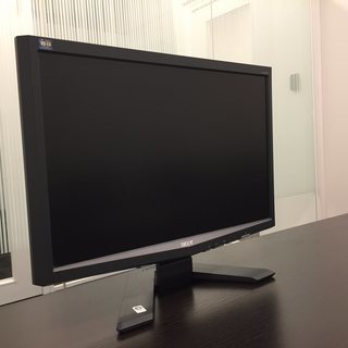 【引取限定】acer 19インチ ワイド液晶ディスプレー ブラック X193WBDの画像