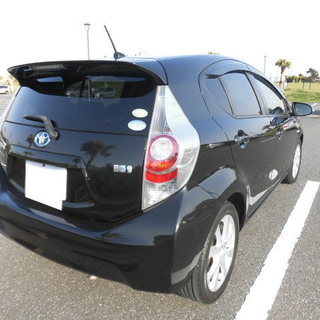★トヨタ　アクア　G　ブラック209、ツーリングPK、スマートエントリーPK、ナビレディーPK　車検H31年1月迄の画像