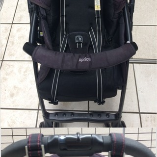 アップリカ Air Ria バギー 黒　⭐️中古フルセットの画像