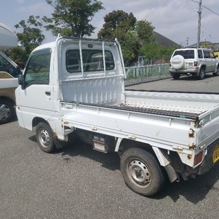 総額７万❗サンバー４WDトラック５MT車検🚗🔍有り‼の画像