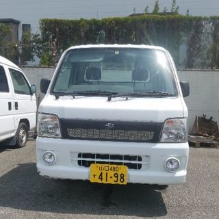 総額７万❗サンバー４WDトラック５MT車検🚗🔍有り‼の画像