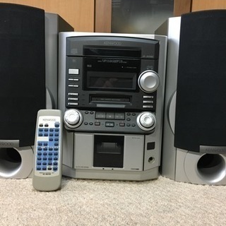 ミニコンポ（ソニー製・リモコン・説明書付き）ジャンク品