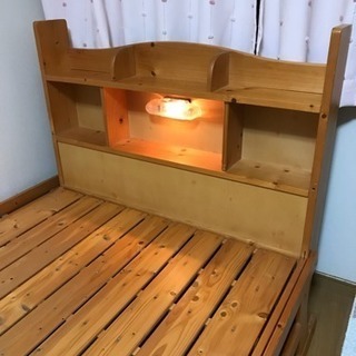 【譲渡済】宮付き2段ベッドの画像