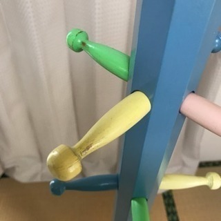 【譲渡済】幼稚園、小学生用帽子カバン掛けの画像