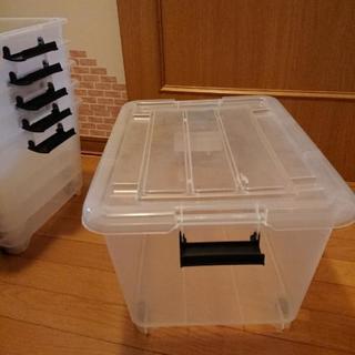 コロ付収納BOXの画像