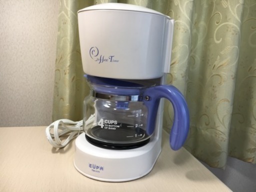 【新品未使用】コーヒーメーカー520ml（約4カップ）説明書付き