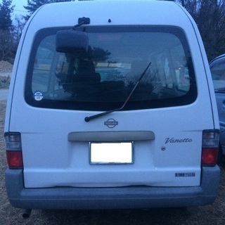 バネットバン・ハイルーフ車検長く走行少ない!リ金込１２万円の画像