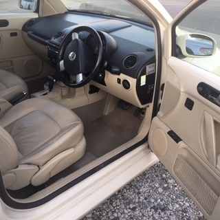 車検32年2月　フォルクスワーゲン ニュービートル　LZ　サンルーフ　HDDナビ、地デジ(ワンセグ)、ETCの画像