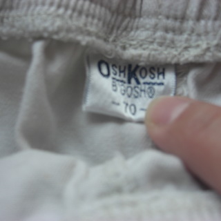 ＯＳＨＫＯＳＨ　ハーフパンツ　７０ｃｍ　こども服の画像