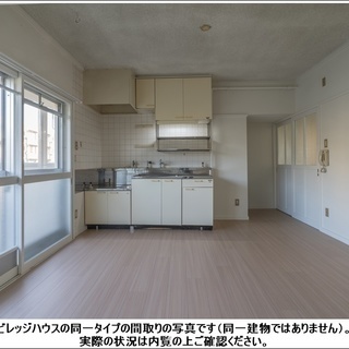 つくば市　東光台　ビレッジハウス東光台2号棟　3DK　0203号室　42000円！　研究学園駅より車で5分！　フリーレントあり　保証会社不要 - 賃貸（マンション/一戸建て）