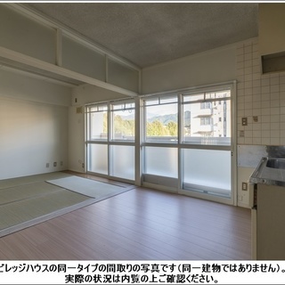 つくば市　東光台　ビレッジハウス東光台2号棟　3DK　0203号室　42000円！　研究学園駅より車で5分！　フリーレントあり　保証会社不要 − 茨城県