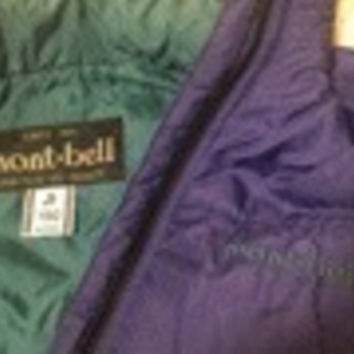 モンベル ダウンベスト 美品の画像