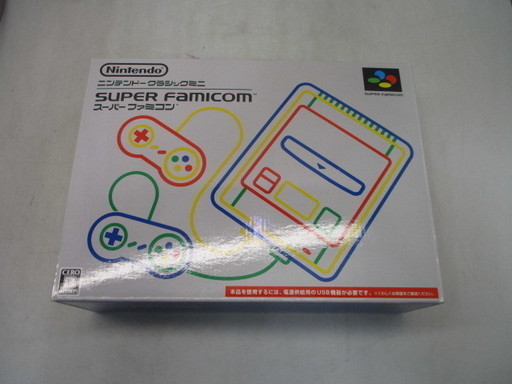 【エコプラス小倉南店】ニンテンドークラシックミニ　スーパーファミコン　中古品
