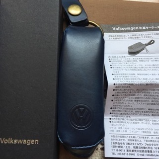 【新品】Ｖolkswagen 牛革 キーケース
