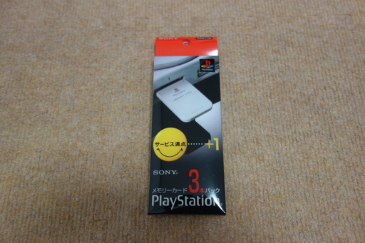 新品 未使用 プレイステーション PS 純正 メモリーカード 3枚セット