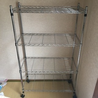 美品 4段 収納ランクの画像