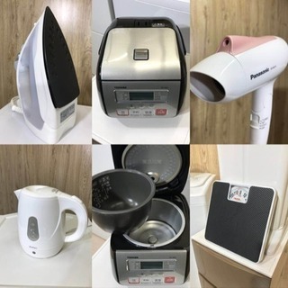 ★まとめ買い お得10点 家電セット！地域限定、送料無料！！の画像