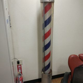 理容店・床屋 サインポール差し上げますの画像
