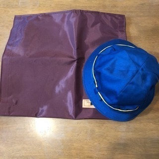 桐ヶ丘郷小学校 通学帽🧢防災頭巾袋✨