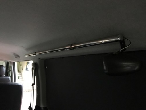 左右セット値下げ200系ハイエース パイプラック 荷室 ロッドホルダーノア