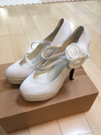 【新品】結婚式 靴 22.5センチ パンプス ウェディング