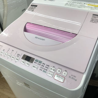 6ヶ月保証付。SHARP5.5kg縦型洗濯機。トレファク東大阪店です。