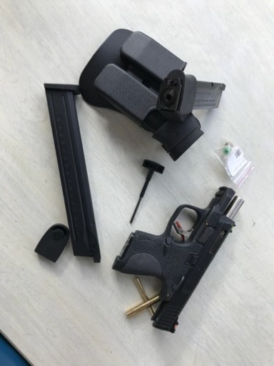 [エアーガン]we_tech s&w m&pコンパクト ガスブローバック ハンドガン