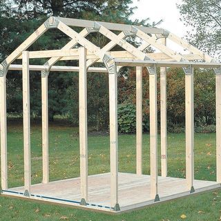 自分で組み立てられる小屋セット