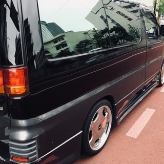 車検たっぷりH10年式NISSANエルグランドE50キャラバンの画像