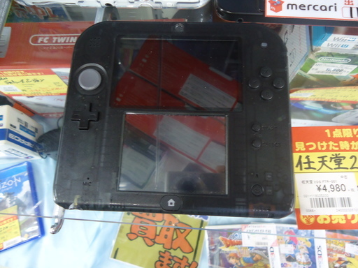 【エコプラス小倉南店】任天堂　2DS　FTR-001　中古品