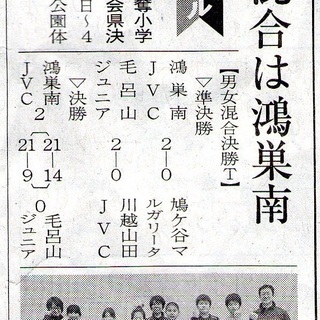 バレーボールの団員大募集中！！