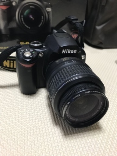 値下げ☆シックなブラックのニコン D60 レンズセット