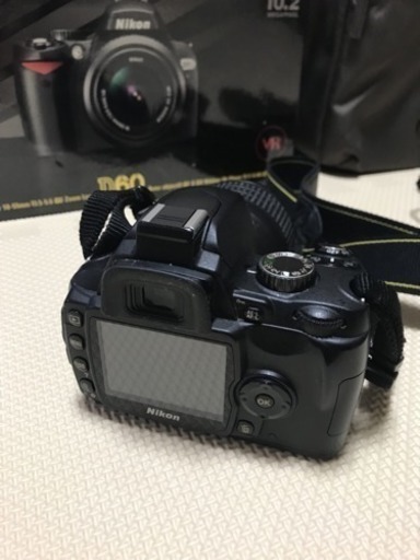 値下げ☆シックなブラックのニコン D60 レンズセット